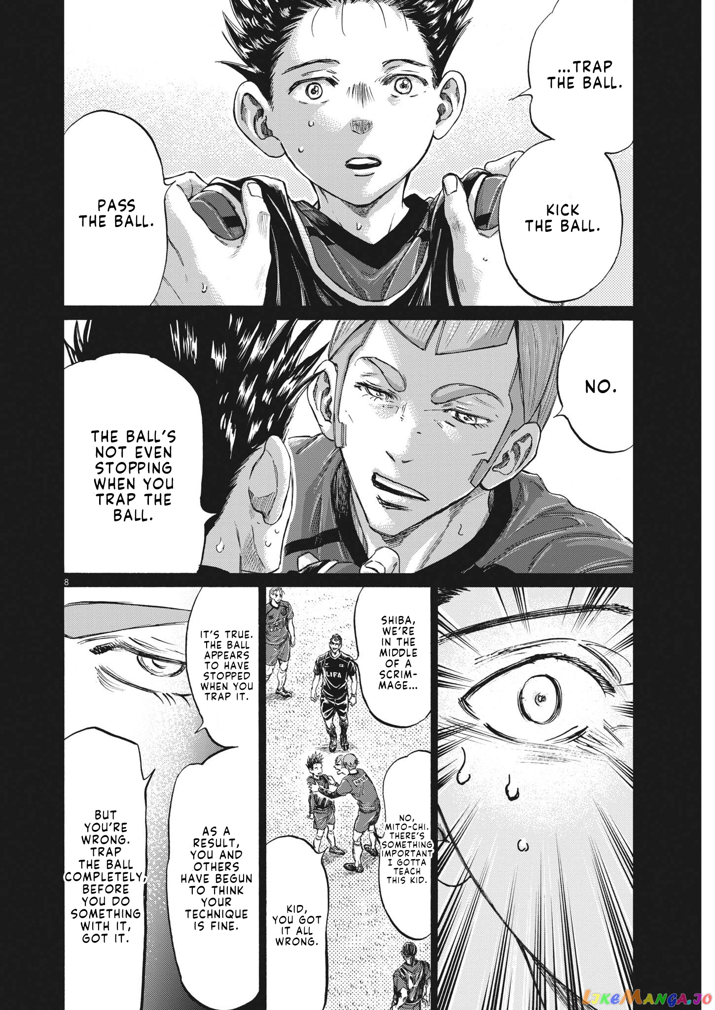 Ao Ashi, Chapter 304 image 09